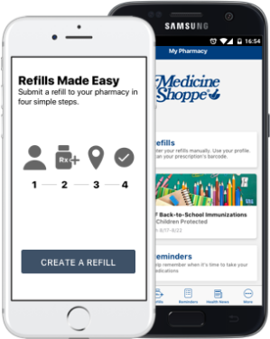 The Medicine Shoppe Pharmacy mobile app